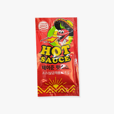 [피자다] 태원식품 테이준 핫소스 일회용 (4g*100ea) 1팩, 400g, 1개