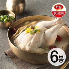 하림 삼계탕 800g x 6팩, 6개