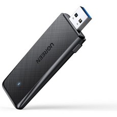 UGREEN AC1300 USB WiFi 어댑터 데스크탑 PC 용 5G 2.4G 듀얼 밴드 3.0 동글 Windows 11/10/8.1/8/7 MacOS 10.11과 호환 미니