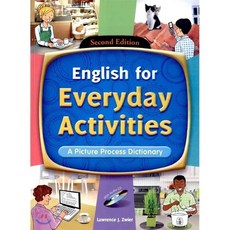 English for Everyday Activities : A Picture Process Dictionary (QR):일상 생활 영어 표현 & 그림 사전, COMPASS PUBLISHING