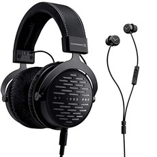 [미국] 712190 Beyerdynamic DT 1990 Pro Studio Headphones with Soul Byrd Wired in-Ear Headset