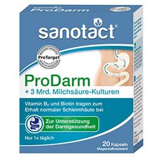 Sano Tact Prodarm Capsules Pack of 20., 본문참고