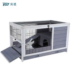 원목 토끼장 은신처 기니피그 햄스터 케이지 리빙박스 단일케이지
