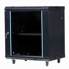 미니서버랙 통신렉 케이블 서버 네이워크 서버함 랜선, 1개, 9Uㅣ폭 530 높이 450 깊이 400