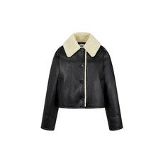 카라배색 무스탕 자켓 9173461981