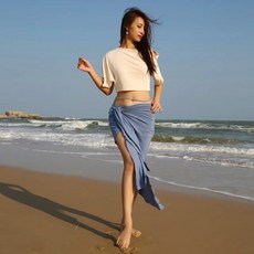 마마케제 밸리 댄스 코스튬 세트 상의 스플릿 롱 스커트 오리엔탈 댄스, G