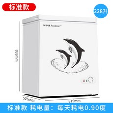 Rongshida 소형냉동고 가정용 미니냉동고 108L~239L, 228L 표준 모델