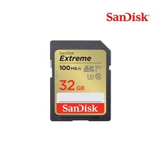 샌디스크 익스트림 SD카드 CLASS10 MLC, Extreme SDHC 32GB