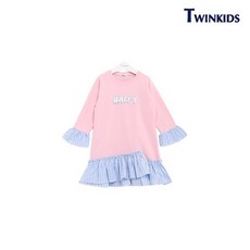 트윈키즈 TWINKIDS ST 믹스 다이마루 원피스(T8ST9O11_PK)