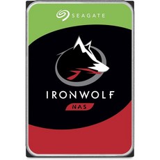 하드드라이브 내장 프리미엄급 Seagate IronWolf 8TB NAS 하드 드라이브 HDD – RAID 네트워크 연결 스토리지용 3.5인치 SATA 6Gbs 7200RPM, 4TB_IronWolf - ironwolf8tb