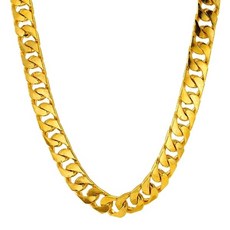 순금면체인목걸이