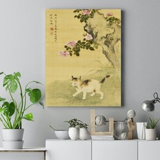 민화고양이