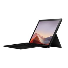 마이크로소프트 2019 Surface Pro7 12.3 + 블랙타입커버세트, 매트 블랙, 코어i5, 256GB, 8GB, WIN10 Home,
