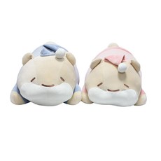 아라찌 모찌 애착 슬리핑 라잉 바디 필로우 쿠션 55cm 토이미라클, 아라찌 슬리핑 라잉 55cm 블루
