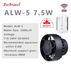 펫 반려동물Jebao 해양 수족관 무선 웨이브 메이커 MLW-5 MLW-10 펌프 WiFi LCD 디스플레이 컨트롤러, ALW-5_US adapter plug, 1개