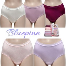 블루핀 [블루핀] 착용감이 좋은 여성 맥시 삼각 팬티 5매입