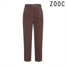 주크 뒷밴딩 코듀로이 벨티드 팬츠 Z224MSA018 DR