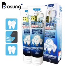보성 입냄새제거 화이트톤업플러스치약 180g 충치예방 누렁니 시린이, 2개