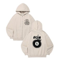 팀코믹스 후드집업 BOUCLE 8 BALL HOODIE ZIP UP GREIGE