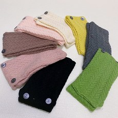 니트 단추 뜨개 넥워머 /8color