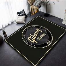 펜더 Gibson Music Rug for living Room 드럼 키트 기타 카펫 넓은 영역 러그 장식 바닥 타마 선물 목욕 매트