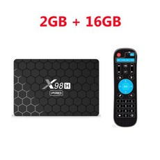 스마트 TV 박스 미디어 플레이어 안드로이드 12 X98H PRO BT 4K 6K 4G 32G 64G 1000M 2.4 및 5G 와이파이 6 BT 3D 구글 보이스 셋톱 박스, 28) Au 플러그 - 2G 16G - 안드로이드미디어플레이어