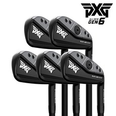 PXG 다크 아이언 젠6 5세트 0311 GEN6 Xtreme Dark IRONS 5i, GEN6 0311XP, A