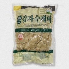 [칠갑농산] 칠갑 감자수제비 2kg x 6개(1박스), 6개