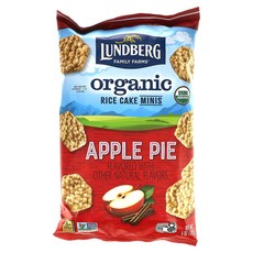 Lundberg 유기농 떡 미니 애플파이 5 oz (142 g) 2팩, 1개