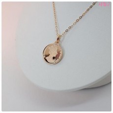샤밍주얼리 14K 18K 코인 금 펜던트 엘리자베스 2세 골드 양면 15mm 18mm