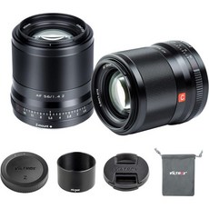 빌트록스 렌즈 니콘 Zfc Z6 Z7 Z6II Z7II Z50용 56mm F1.4 자동 초점 대형 조리개 APSC 프라임 렌즈(검은색)