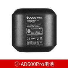 고독스 AD600 PRO 프로 스트로브 전용 플래시 헤드 H600P 라이트 촬영용, WB29 배터리