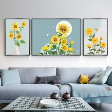 3연화보석십자수
