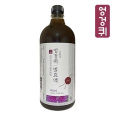 엉겅퀴 발효 원액 효소 3년 자연 숙성 발효액 액기스 엉겅퀴청 수제청, 5개, 1000ml