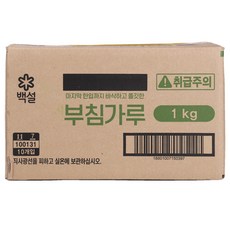 백설 국내산 찹쌀 부침가루 10kg 업소용 대용량 식당용 1개 상품 이미지