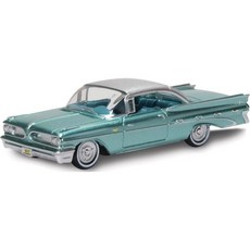 Oxford Diecast 87PB59003의 1/87(HO) 스케일 다이캐스트 모델 자동차 Pontiac 1959 Bonneville Coupe Seaspray Green, Oxford Diecast 87PB59003의 1/87