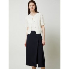 CC콜렉트 스퀘어짜임 탑 레이어링 가디건( C242KSL131 ) 10408