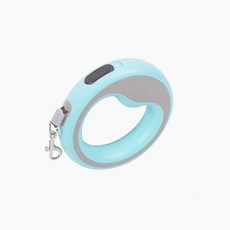 색 2.5m 라이트 반려동물 모양 개폐식 링 2 개 3 업그레이드된 UFO 가죽 길이 끈 플러스 중소형견용, 2.5M 3