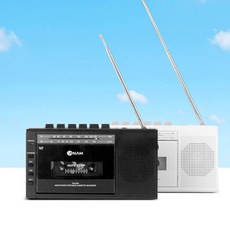 블랙 카세트 녹음기 플레이어 MP3 라디오 휴대용 테이프 재생 레트로 옛날 미니 워크맨
