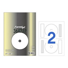 CL-3642AP 2칸 100매 컬러 레이저 라벨 컬러 레이저 전용