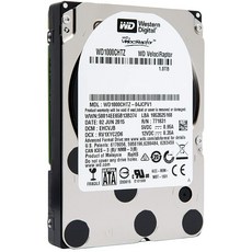 Western Digital Velociraptor 1TB 10K RPM SATA III 2.5인치 내장 하드 드라이브 (WD1000CHTZ) - wd1tb