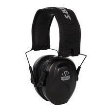 Walker's Passive Razor Game 슬림 울트라 이어머프, Compact Passive - Black, 1개
