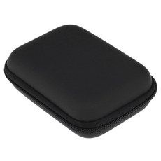 Zeyuan 휴대용 하드 헤드폰 이어폰 케이스 승 / 지퍼 USB 케이블 저장 가방 블랙 하드 디스크 드라이브 케이스
