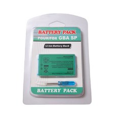 닌텐도 GBA 게임 보이어 드밴스 교체 배터리| 3.7V 850mAh, 1개