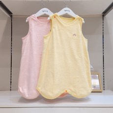 [아가방]논현점* 포근하고 부드러운 촉감이 너무 좋아 극세사 수면조끼/이불차는 우리친구 배앓이 방지/안심 무형광
