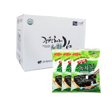 광천해저김 녹차전장김-3번들 36봉 리뷰후기