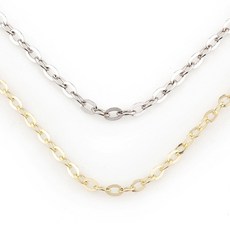 18k화이트골드체인