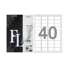 동아측기 [플로엠] 전산라벨-바코드용 FL4410(40칸)
