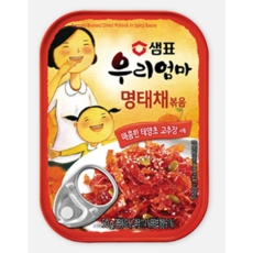 샘표 우리엄마 황태채 볶음, 2개, 50g
