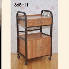 뚜껑있는3단트롤리
